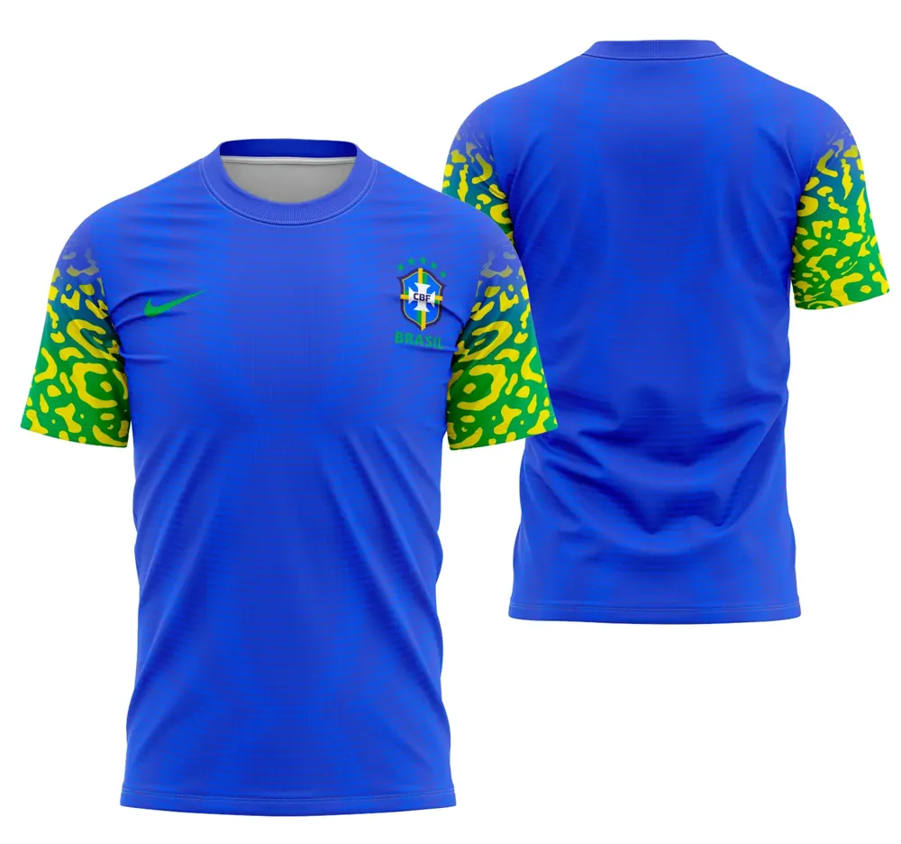 Arte Camisa Brasil Concept 2022 - Modelo 5