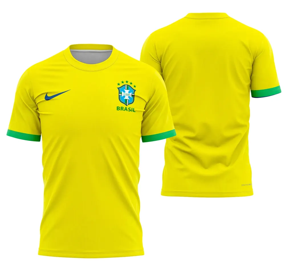 Arte Camisa Brasil Concept 2023 - Modelo 2