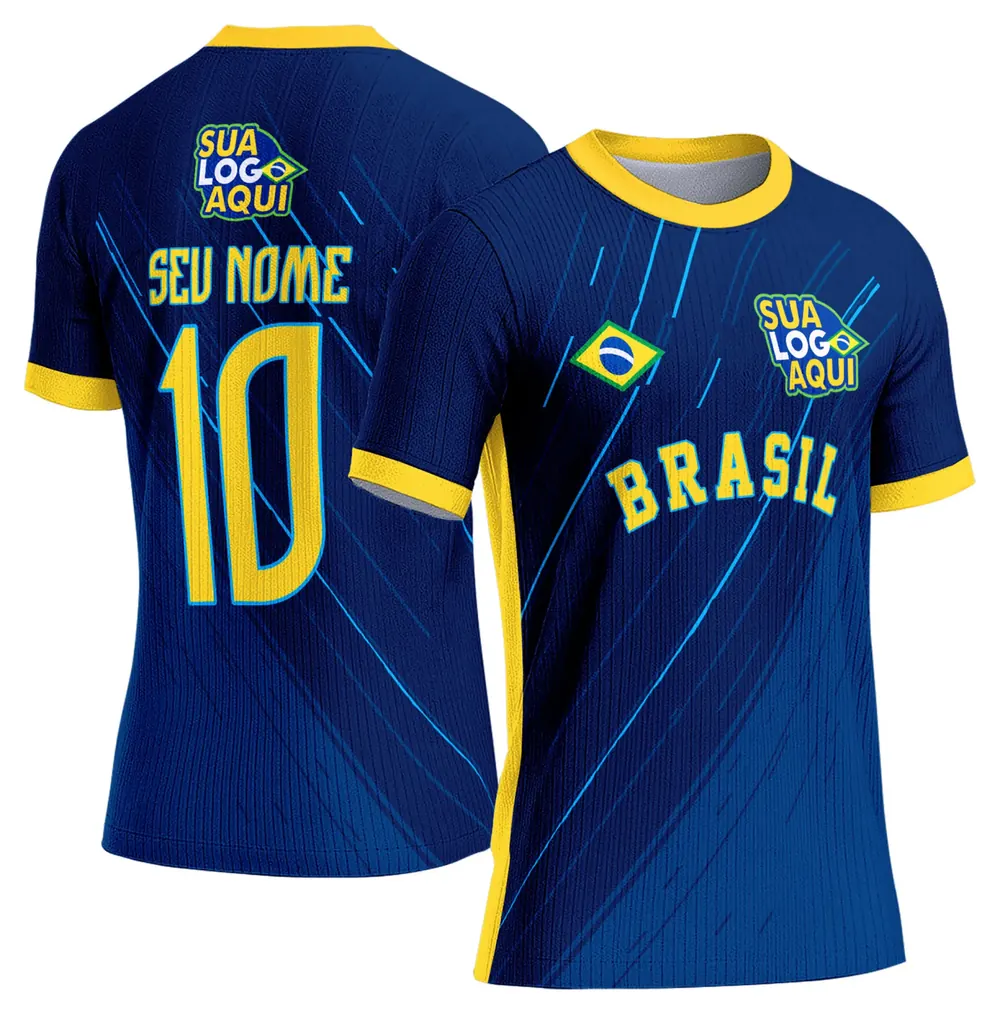Camisa Brasil Copa do Mundo 2026 Modelo 13