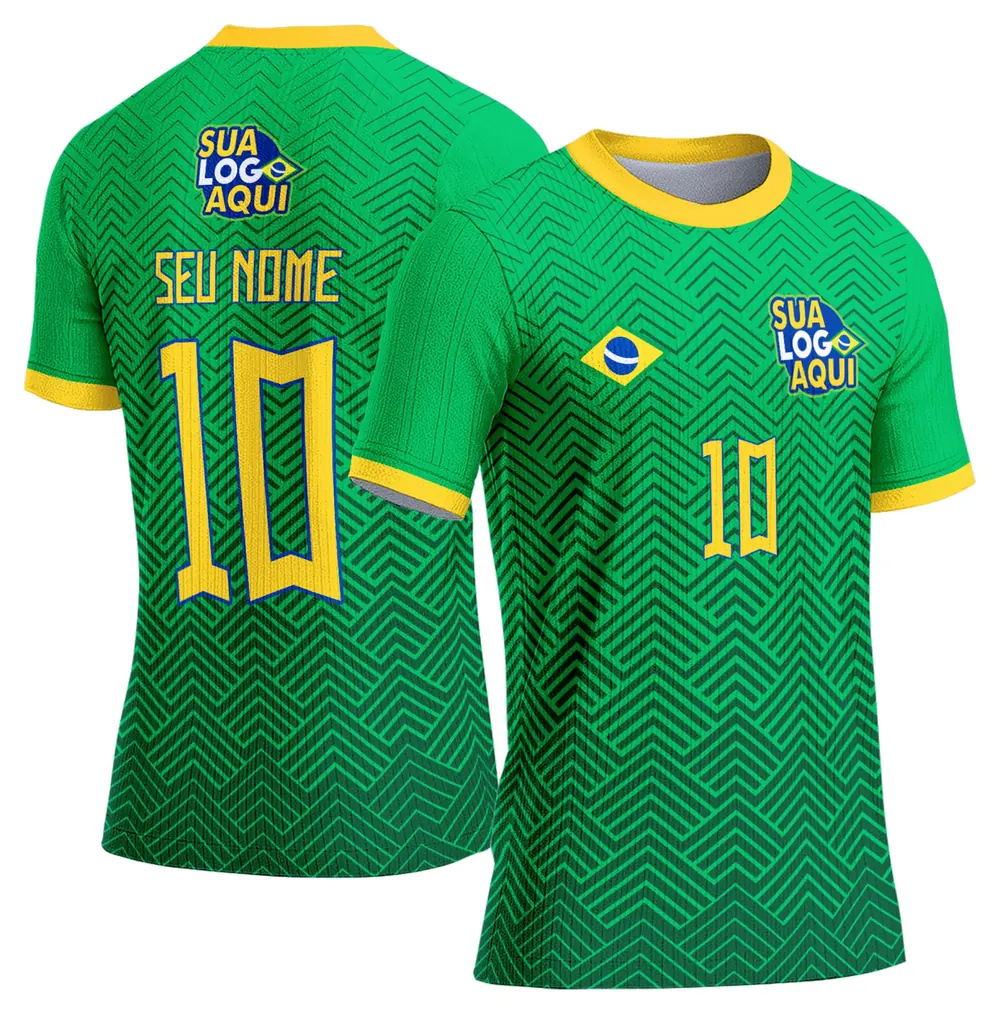 Arte Camisa Brasil Copa do Mundo 2026 Modelo 43