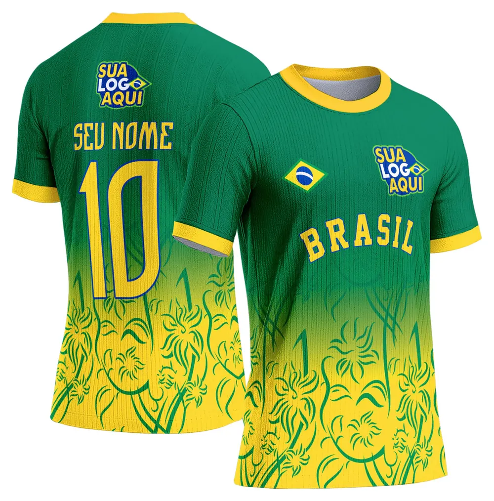 Arte Camisa Brasil Copa do Mundo 2026 Modelo 15