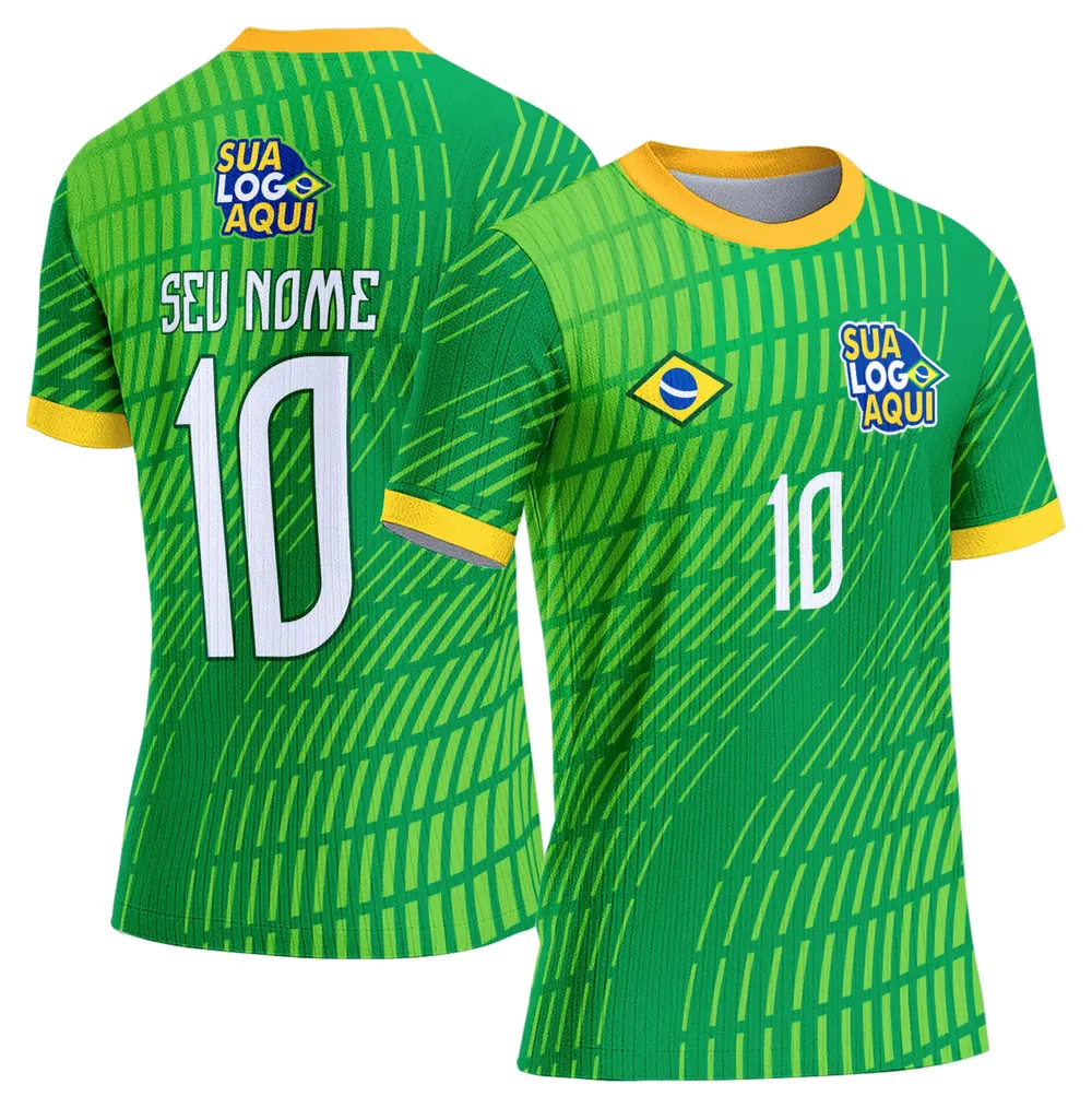 Arte Camisa Brasil Copa do Mundo 2026 Modelo 85
