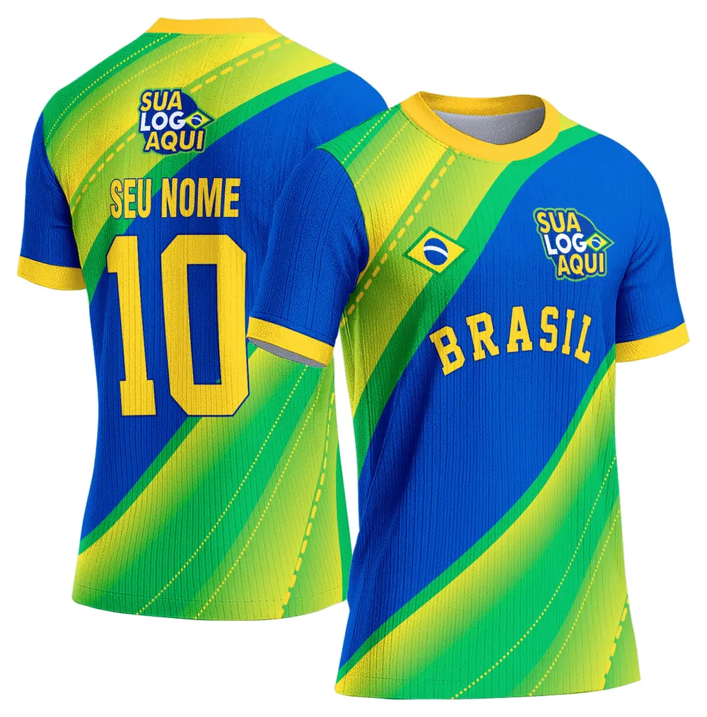 Arte Camisa Brasil Copa do Mundo 2026 Modelo 18