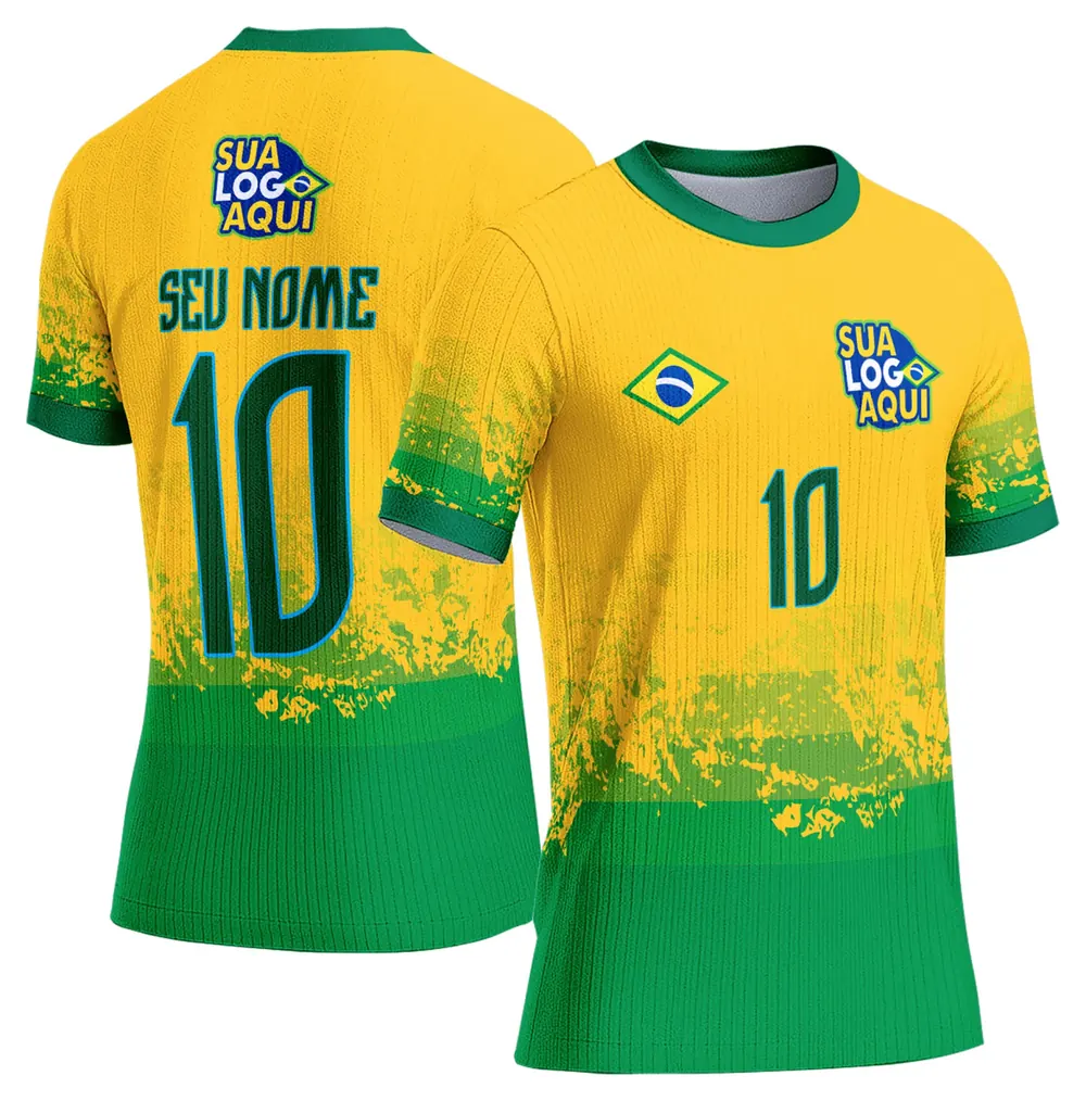 Arte Camisa Brasil Copa do Mundo 2026