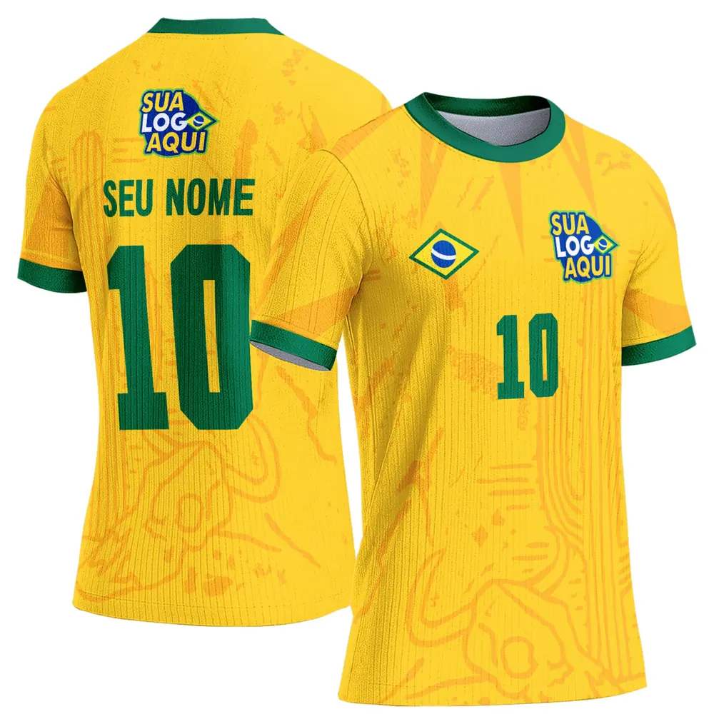 Arte Camisa Brasil Copa do Mundo 2026 Modelo 91