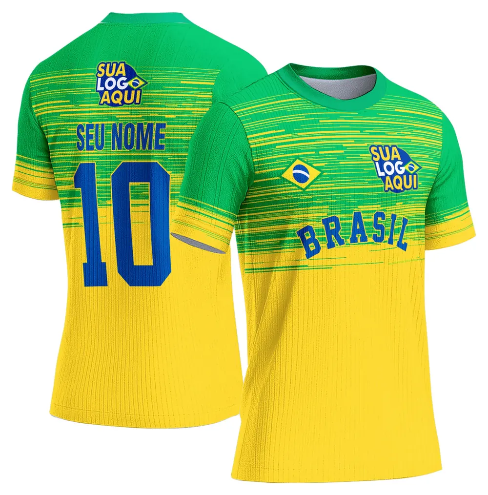 Arte Camisa Brasil Copa do Mundo 2026 Modelo 11