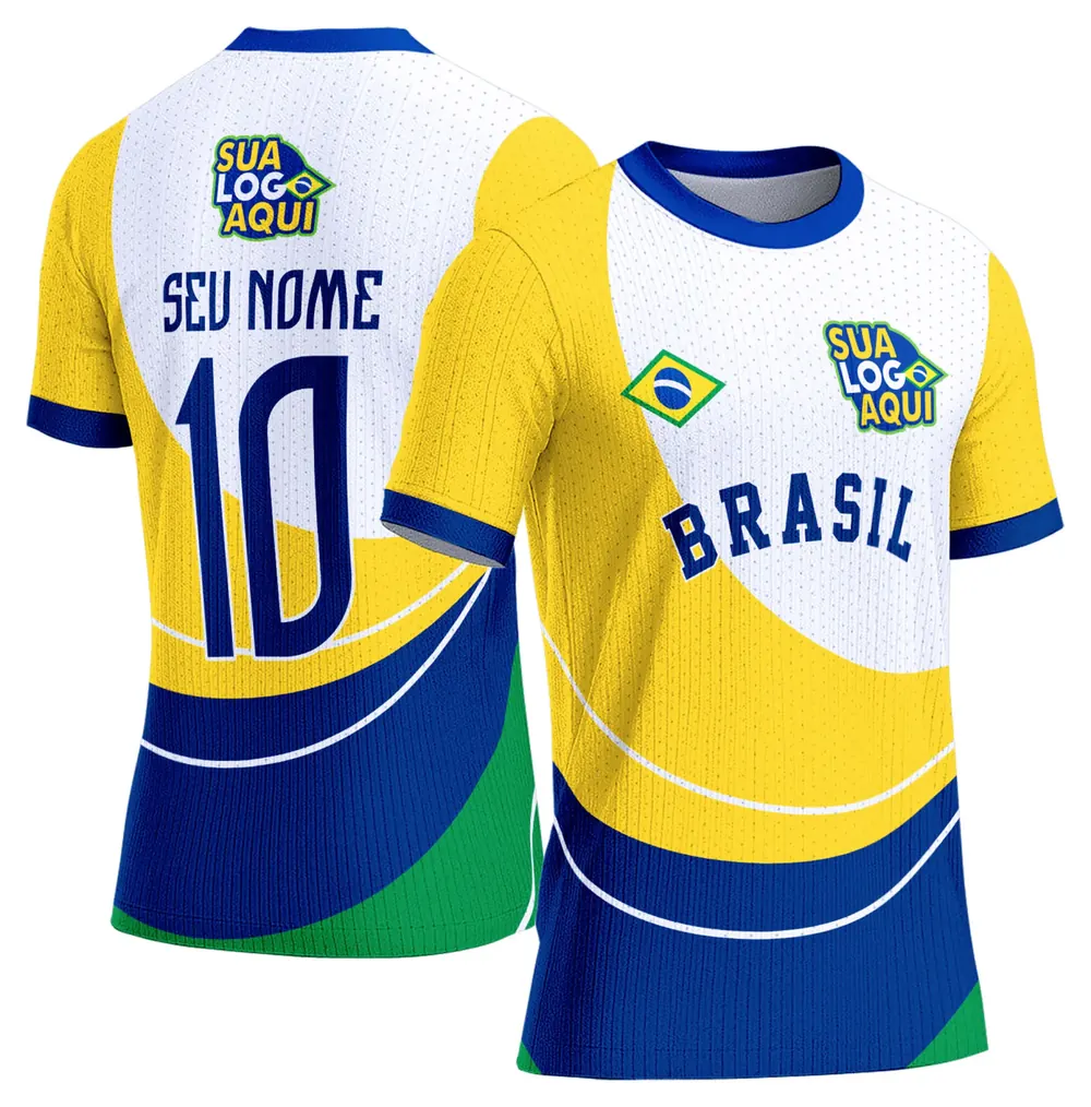 Arte Camisa Brasil Copa do Mundo 2026 Modelo 36