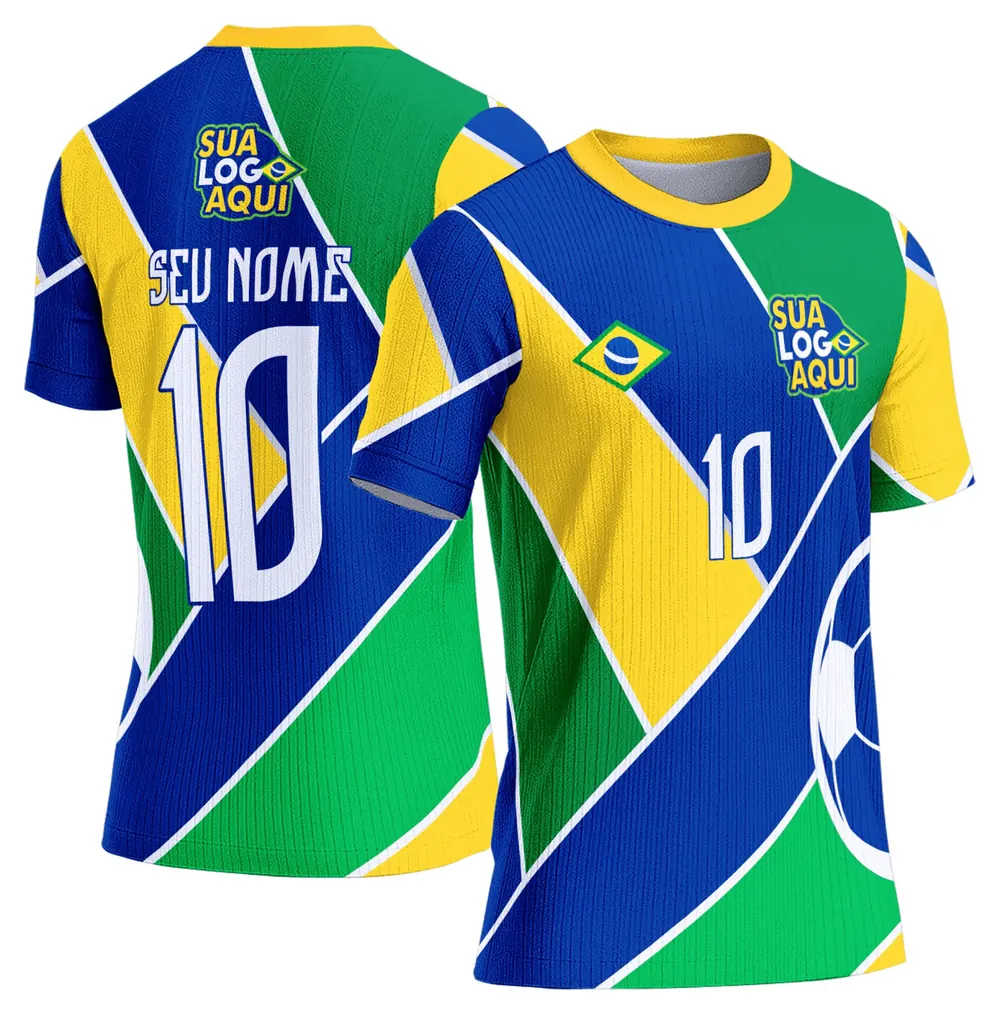 Arte Camisa Brasil Copa do Mundo 2026 Modelo 57