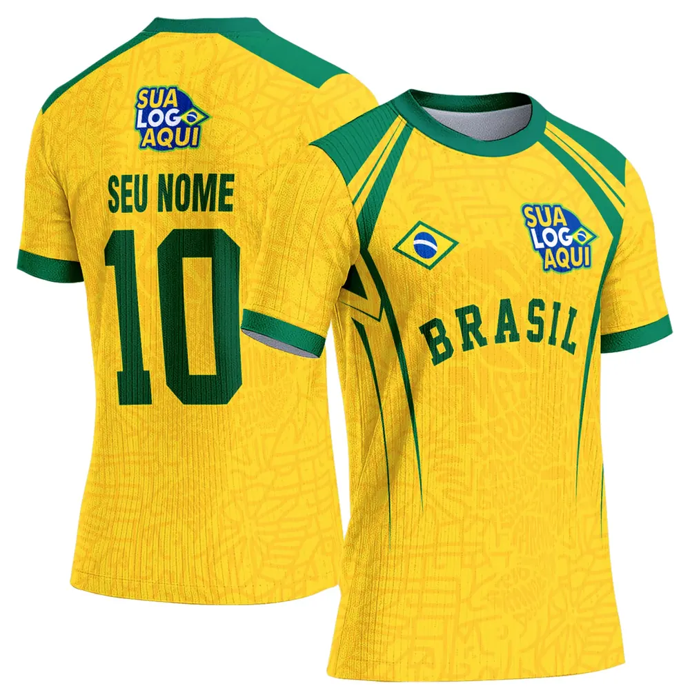 Camisa Brasil Copa do Mundo 2026 Modelo 33