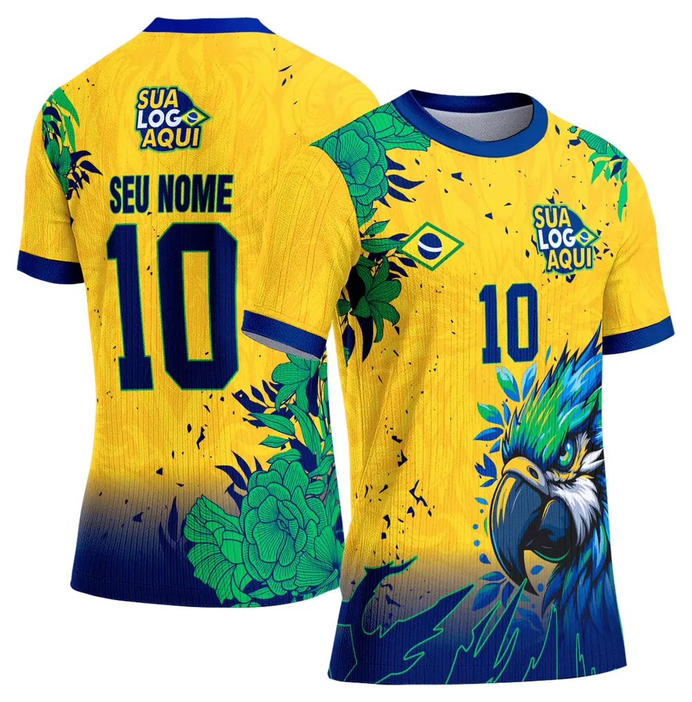 Arte Camisa Brasil Copa do Mundo 2026 Modelo 88