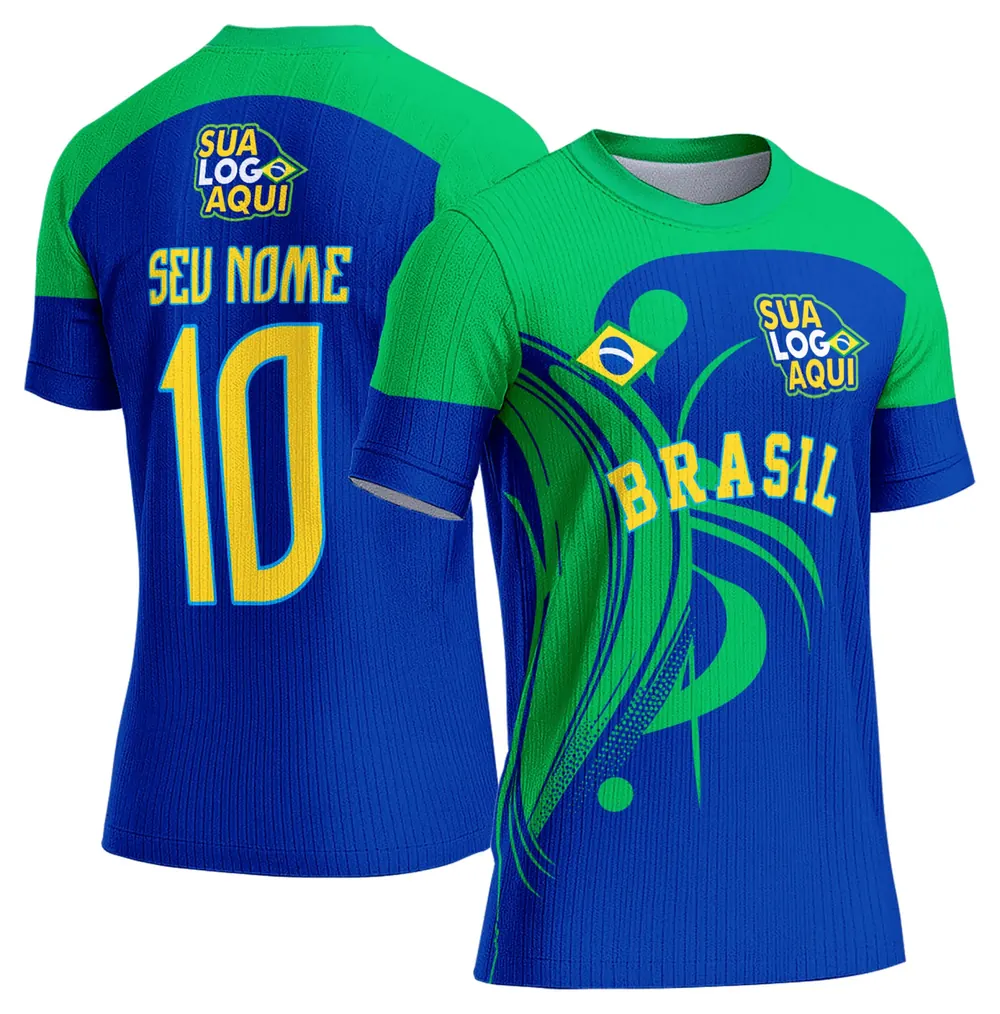 Arte Camisa Brasil Copa do Mundo 2026 Modelo 27