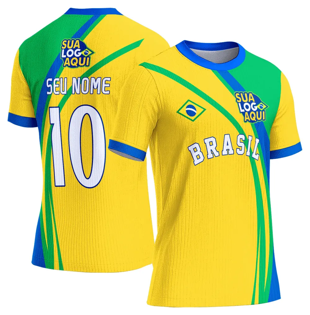 Camisa Brasil Copa do Mundo 2026 Modelo 26