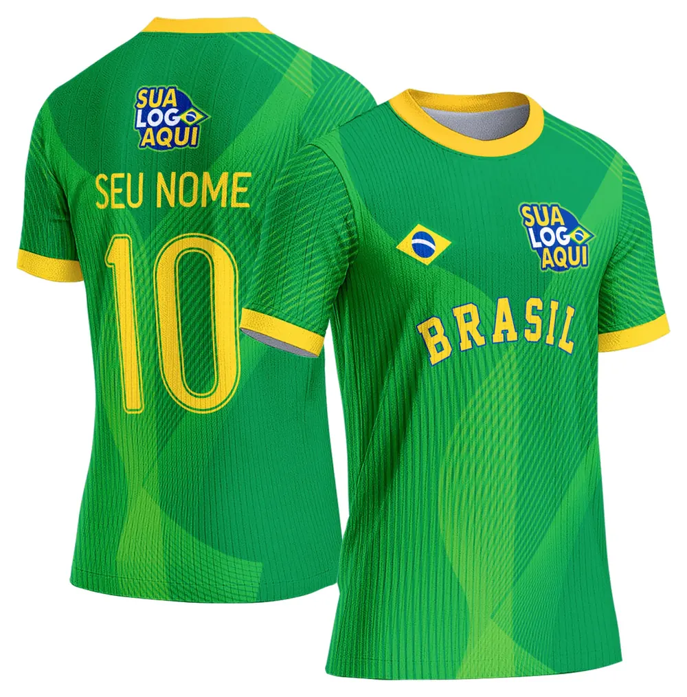 Arte Camisa Brasil Copa do Mundo 2026 Modelo 17