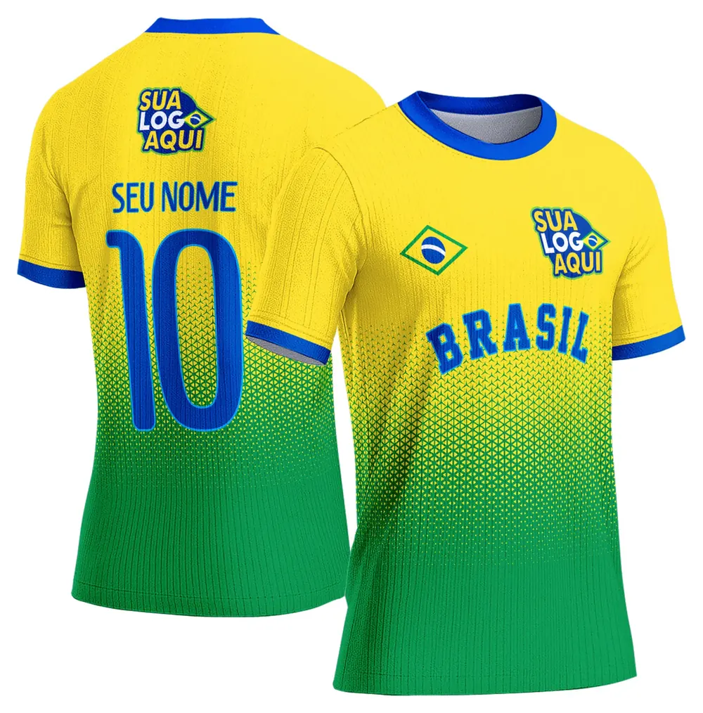 Camisa Brasil Copa do Mundo 2026 Modelo 03