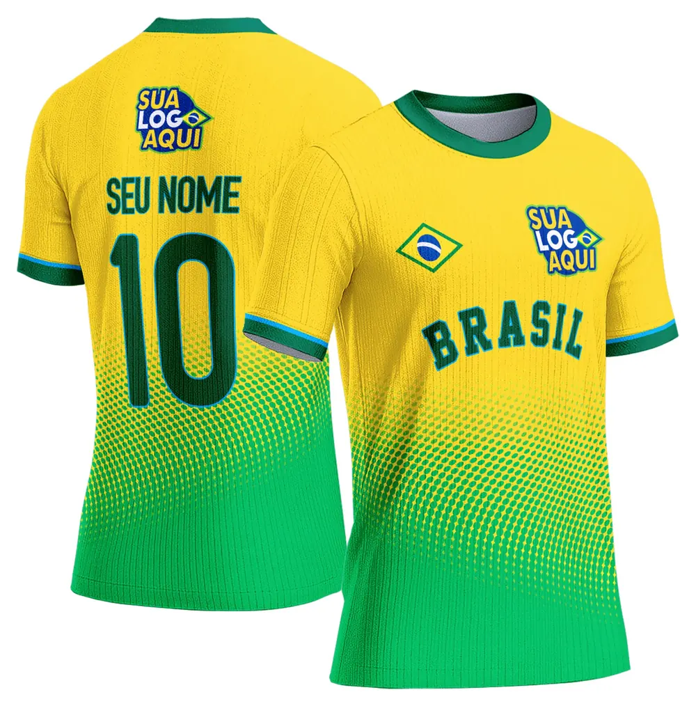 Arte Camisa Brasil Copa do Mundo 2026 Modelo 23