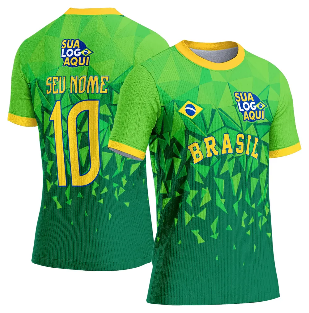 Arte Camisa Brasil Copa do Mundo 2026 Modelo 16