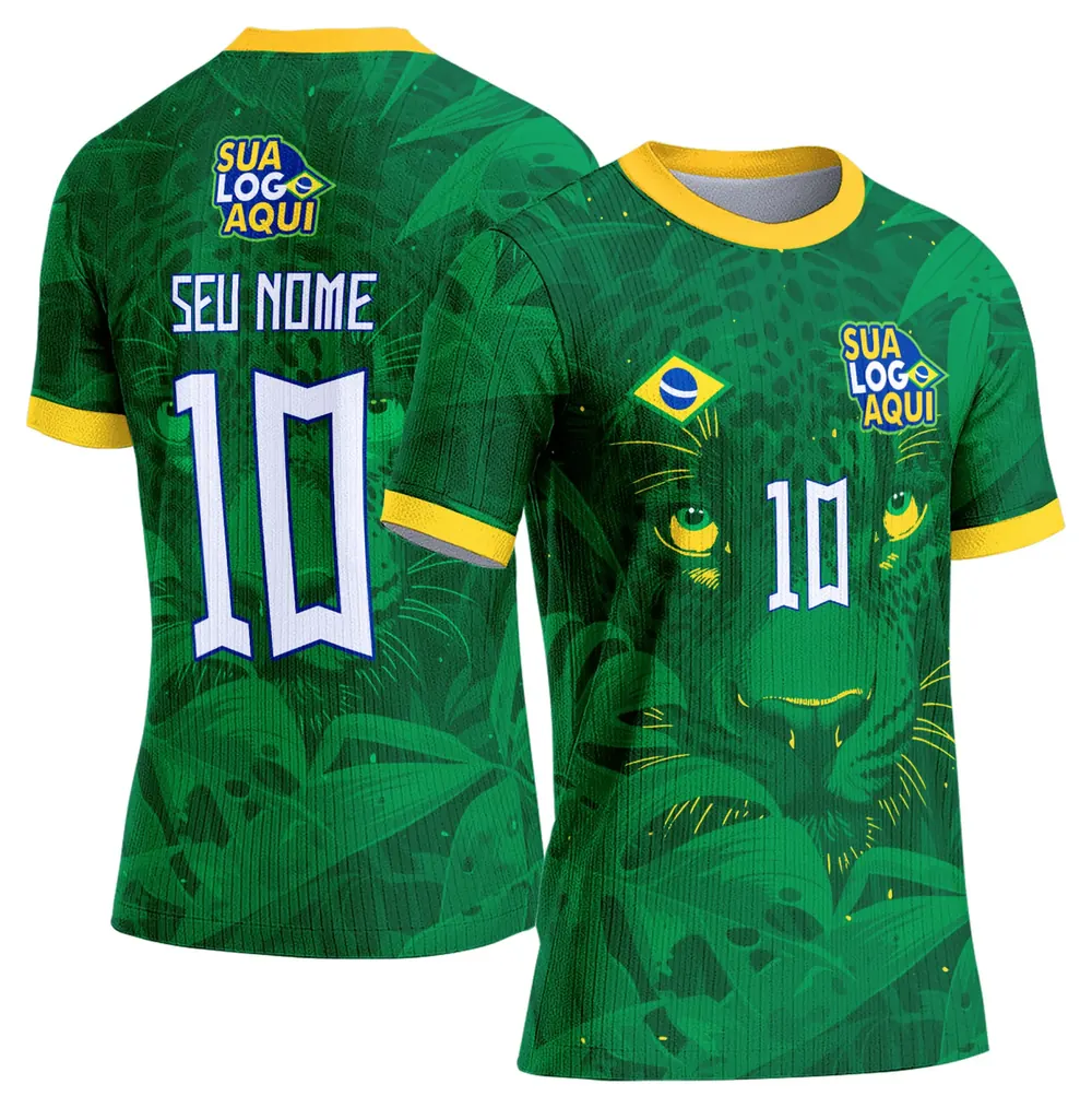 Arte Camisa Brasil Copa do Mundo 2026 Modelo 64