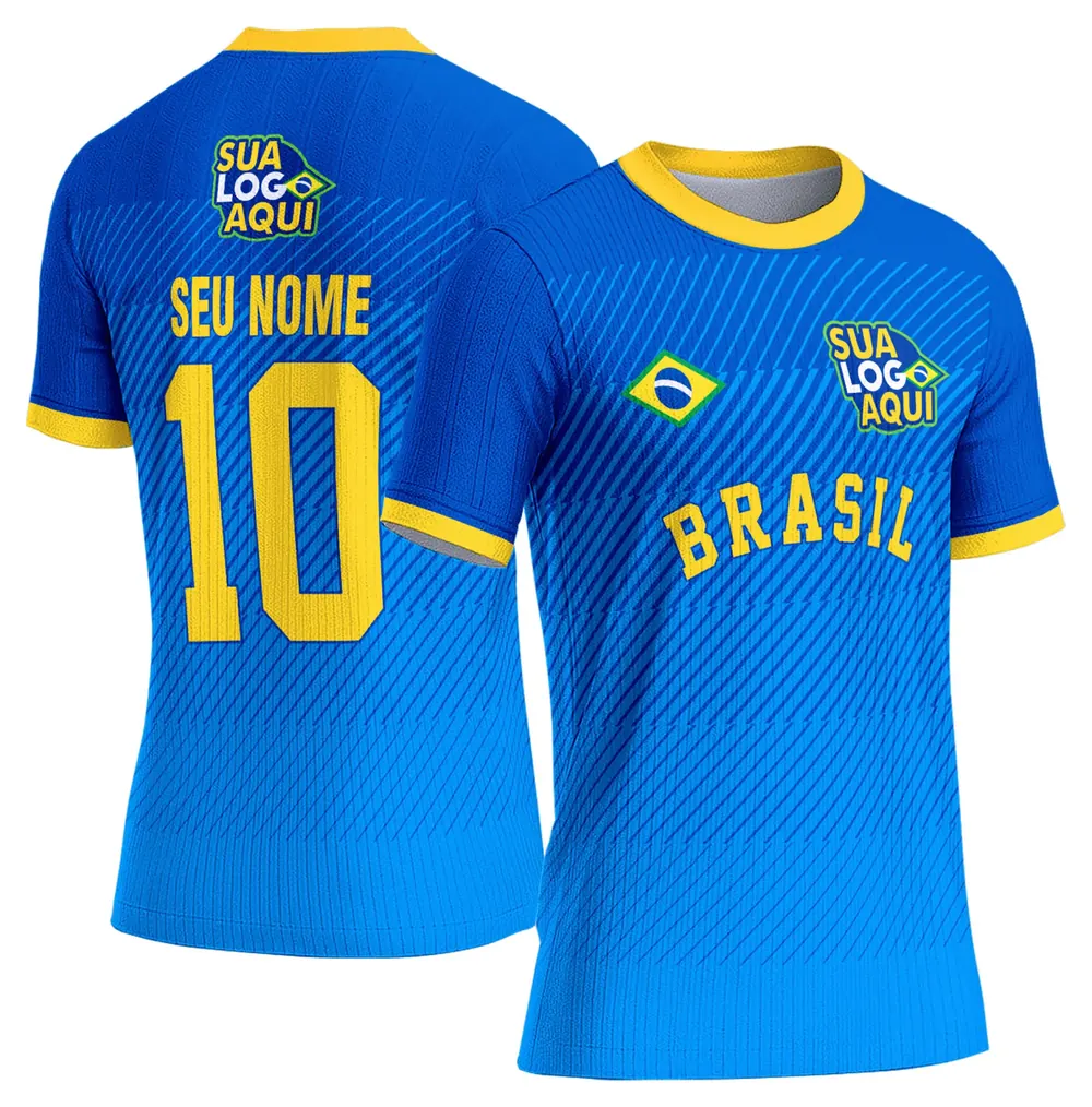 Arte Camisa Brasil Copa do Mundo 2026 Modelo 07