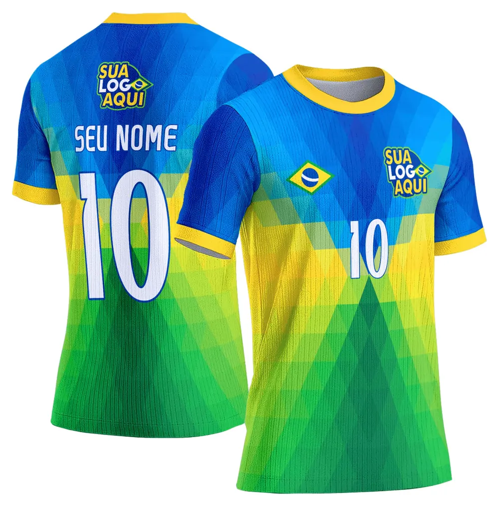 Arte Camisa Brasil Copa do Mundo 2026 Modelo 56