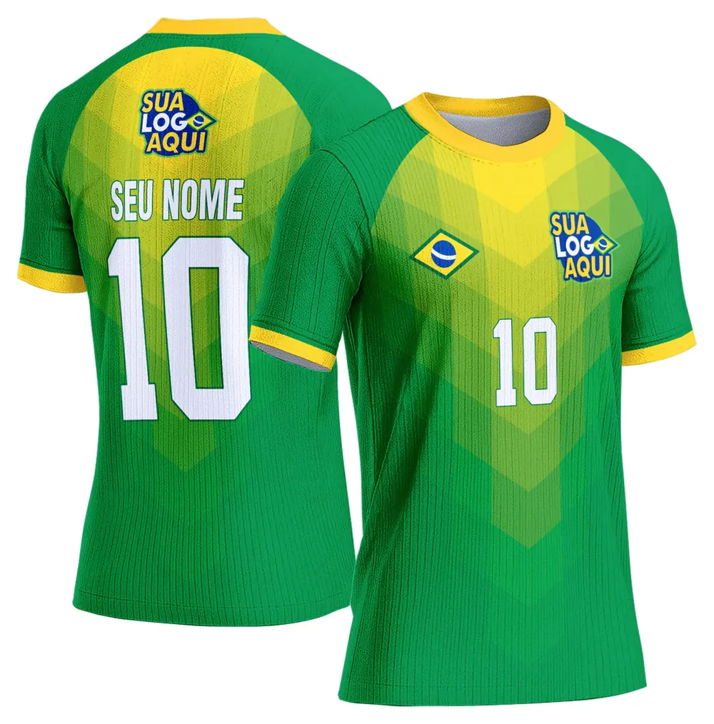 Arte Camisa Brasil Copa do Mundo 2026 Modelo 42