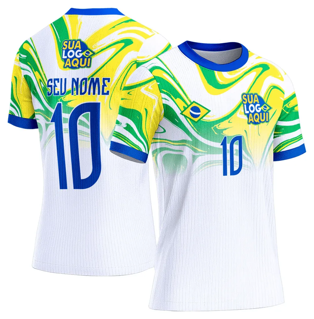 Arte Camisa Brasil Copa do Mundo 2026 Modelo 50