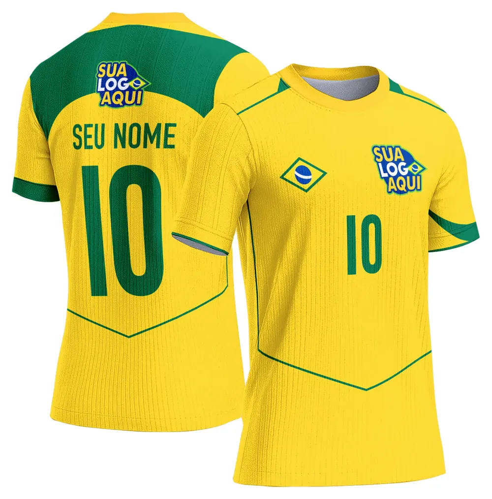 Arte Camisa Brasil Copa do Mundo 2026 Modelo 41