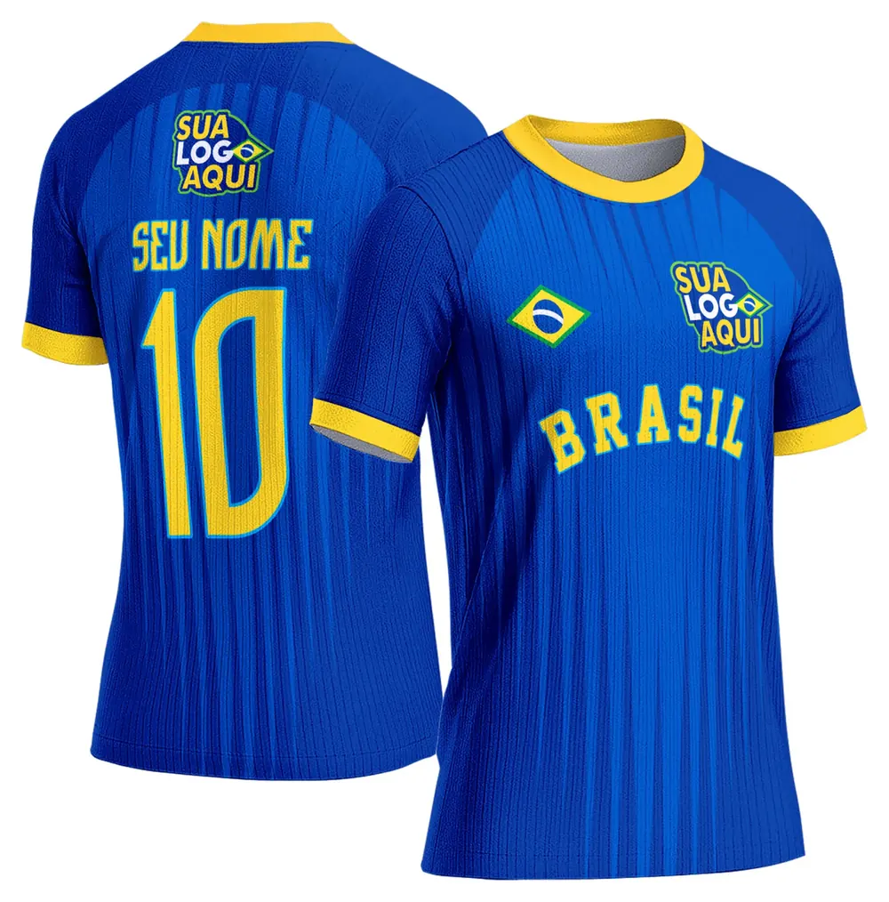 Arte Camisa Brasil Copa do Mundo 2026 Modelo 30