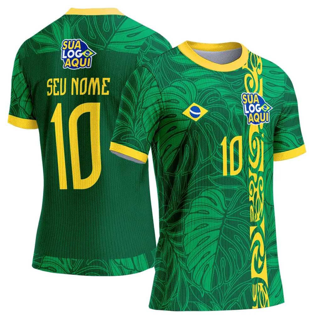 Arte Camisa Brasil Copa do Mundo 2026 Modelo 77