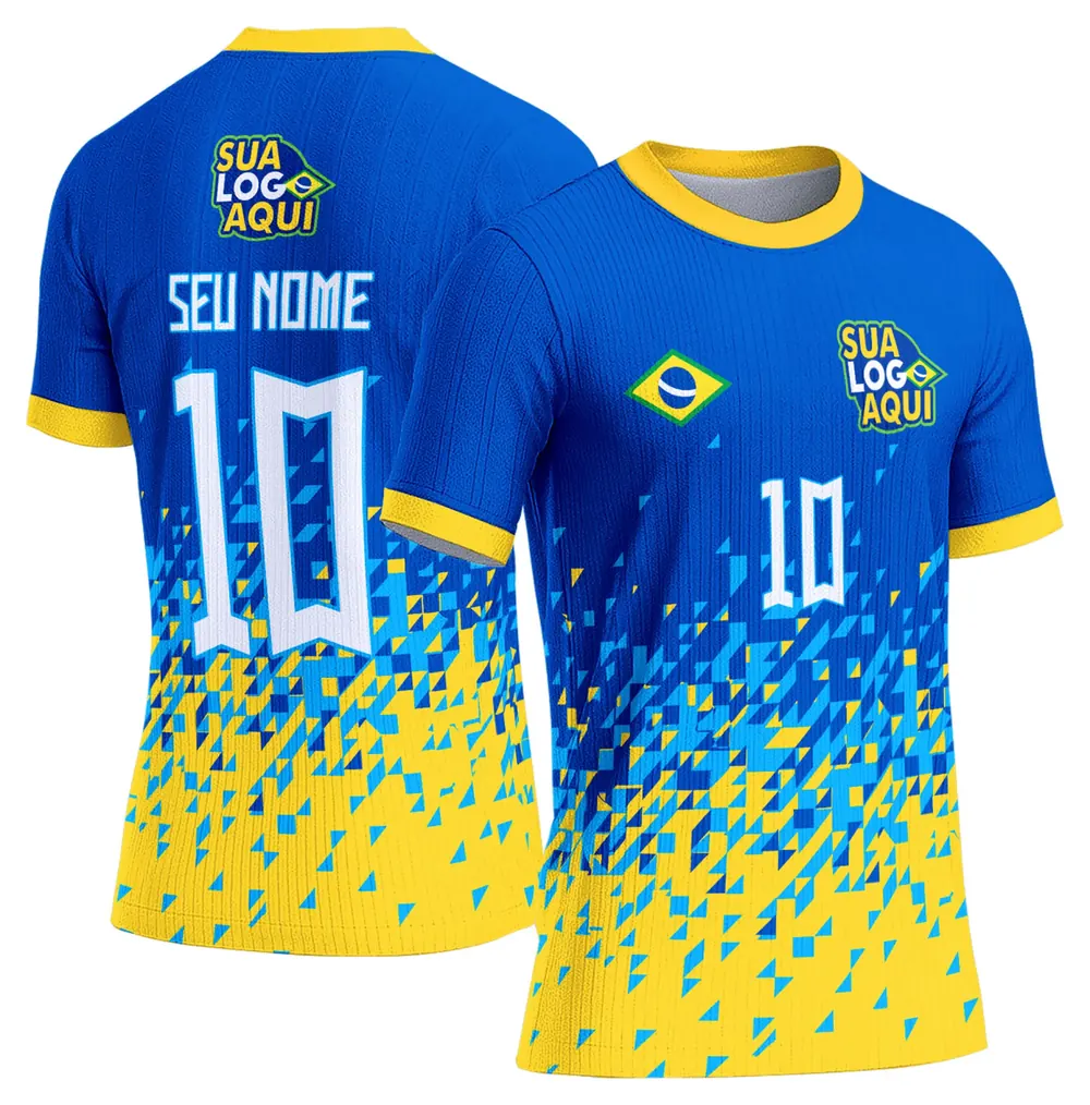 Arte Camisa Brasil Copa do Mundo 2026 Modelo 47