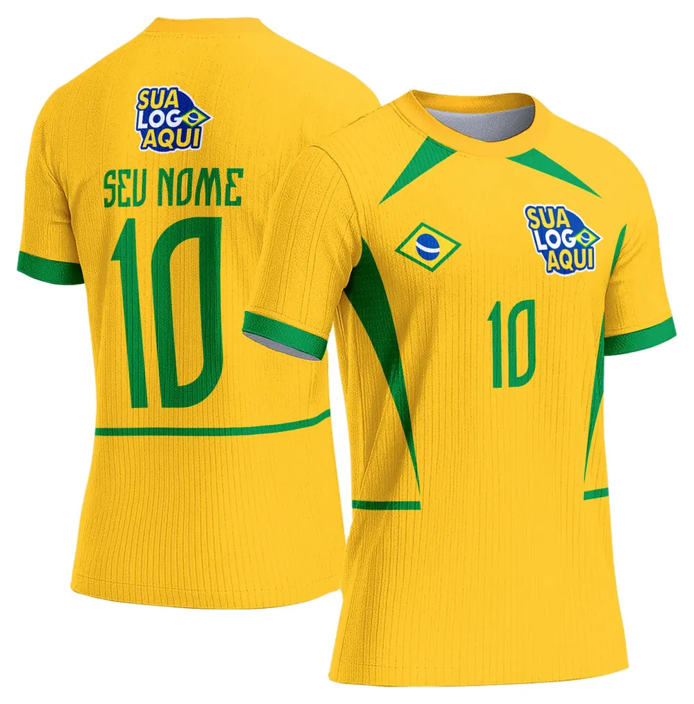 Arte Camisa Brasil Copa do Mundo 2026 Modelo 40