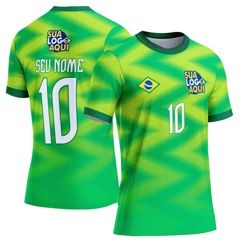 Arte Camisa Brasil Copa do Mundo 2026 Modelo 48