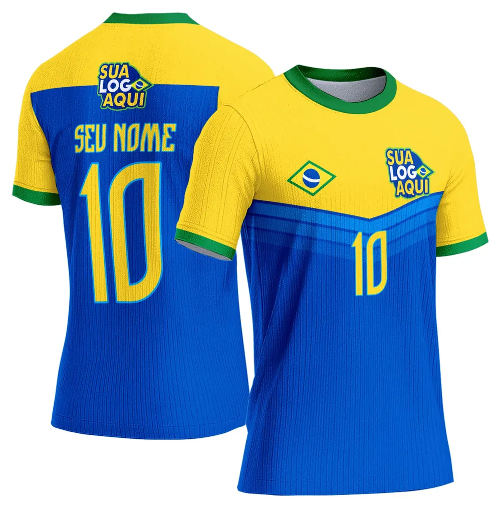 Arte Camisa Brasil Copa do Mundo 2026 Modelo 44