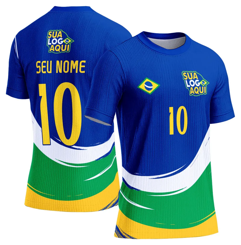 Arte Camisa Brasil Copa do Mundo 2026 Modelo 39