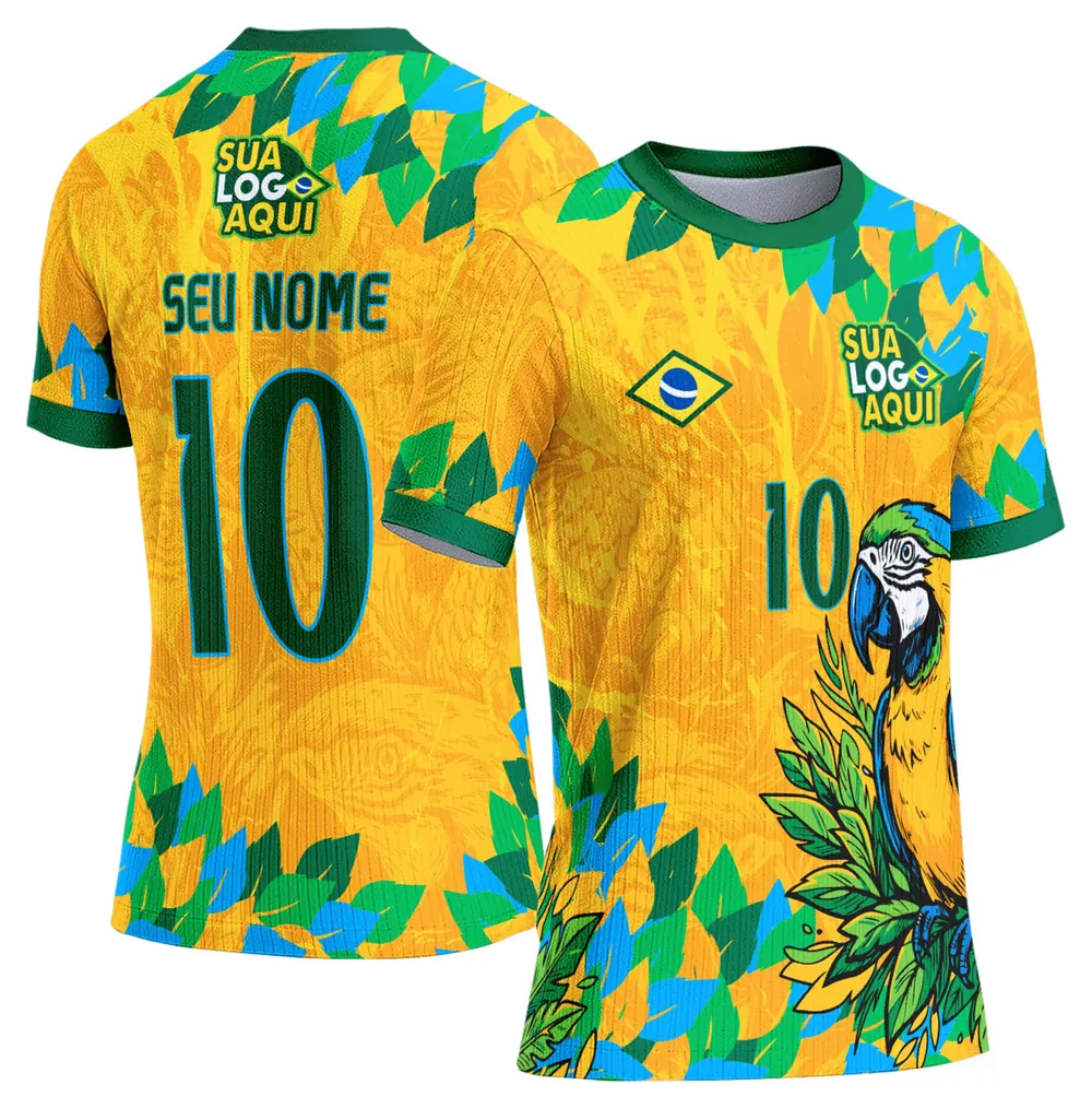Arte Camisa Brasil Copa do Mundo 2026 Modelo 62