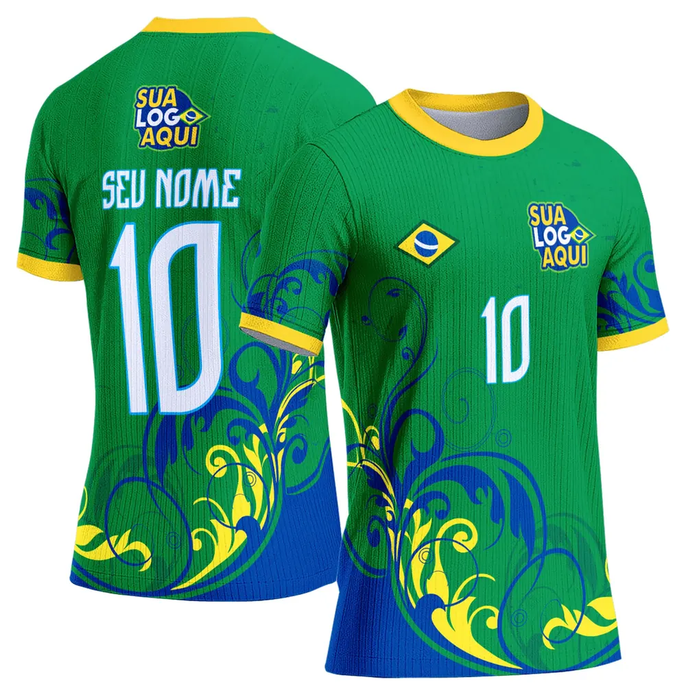 Arte Camisa Brasil Copa do Mundo 2026 Modelo 60