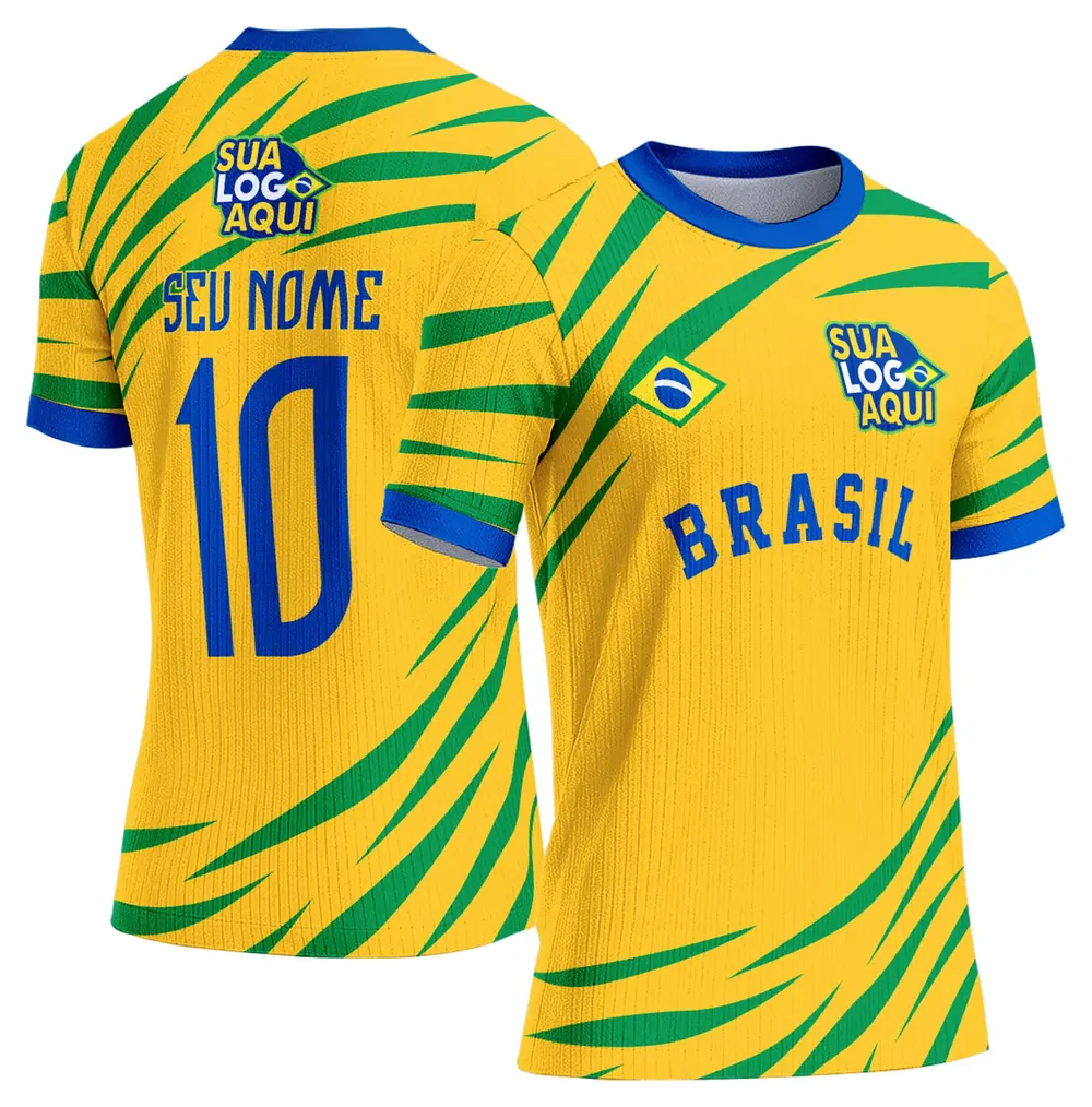 Arte Camisa Brasil Copa do Mundo 2026 Modelo 21