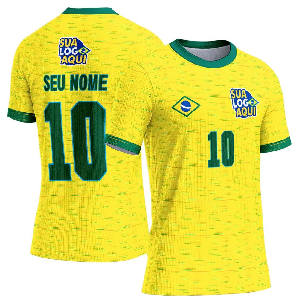 Arte Camisa Brasil Copa do Mundo 2026 Modelo 78