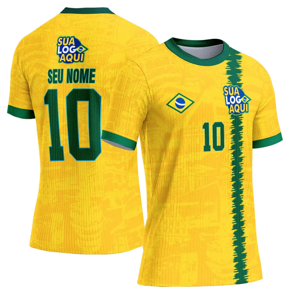 Arte Camisa Brasil Copa do Mundo 2026 Modelo 73