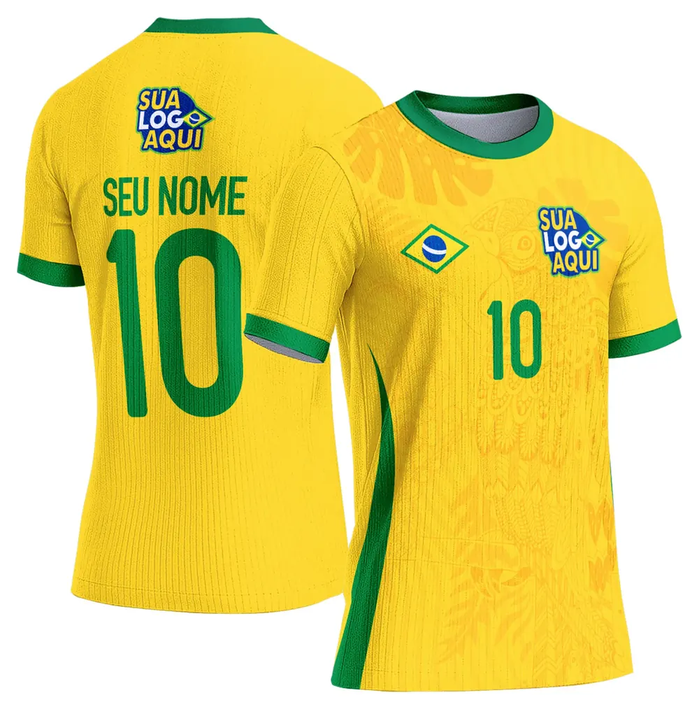 Arte Camisa Brasil Copa do Mundo 2026 Modelo 51