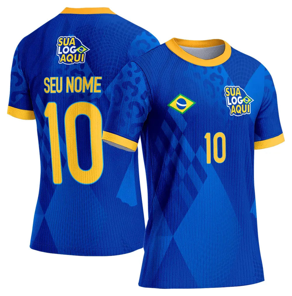 Arte Camisa Brasil Copa do Mundo 2026 Modelo 69