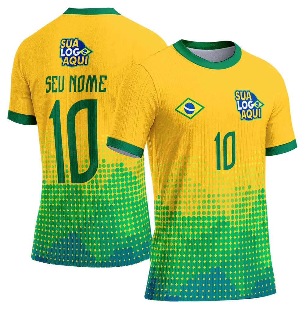 Arte Camisa Brasil Copa do Mundo 2026 Modelo 53