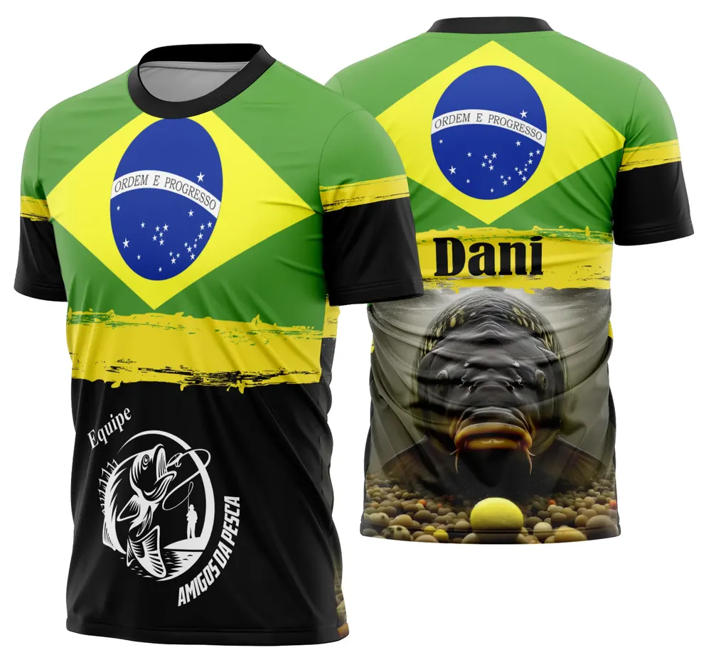 Camisa Brasil Em Ritmo de Copa do Mundo 2026 Modelo 39