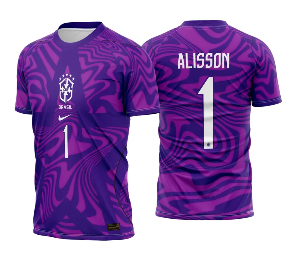 Camisa Brasil Goleiro 6 2026 - 2028
