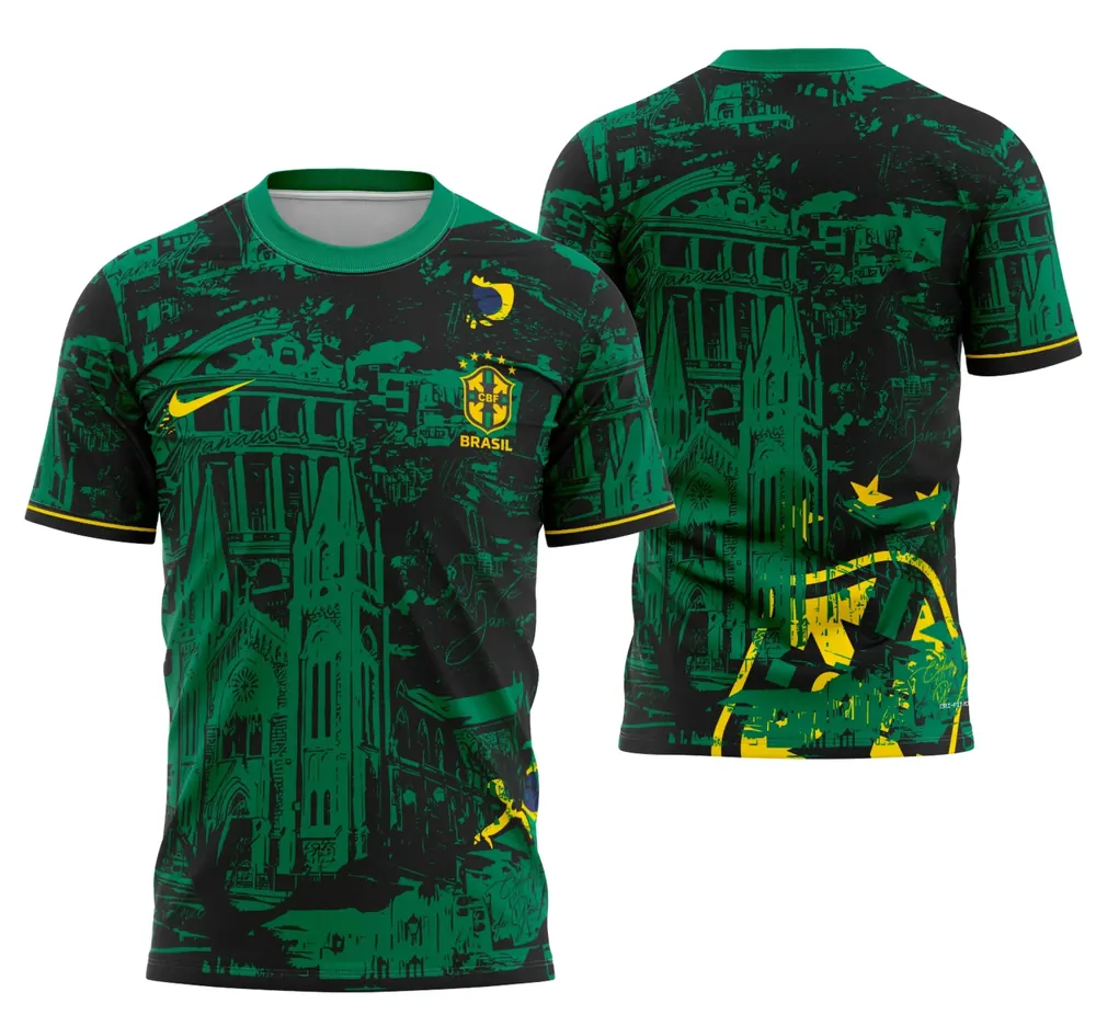 Arte Camisa Brasil Interclasse 2025