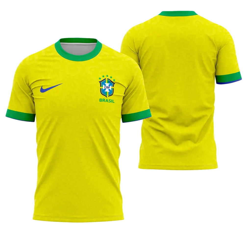 Arte Camisa Brasil Local 2022-2023