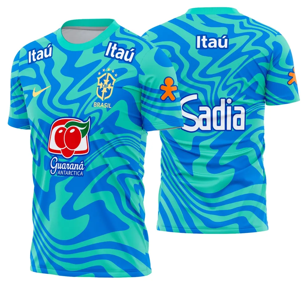 Camisa Brasil Pré-Jogo I 2026 - 2028