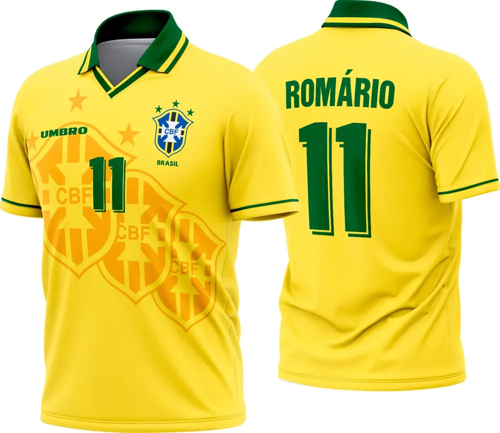 Arte Camisa Brasil Titular 1994 - 1996
