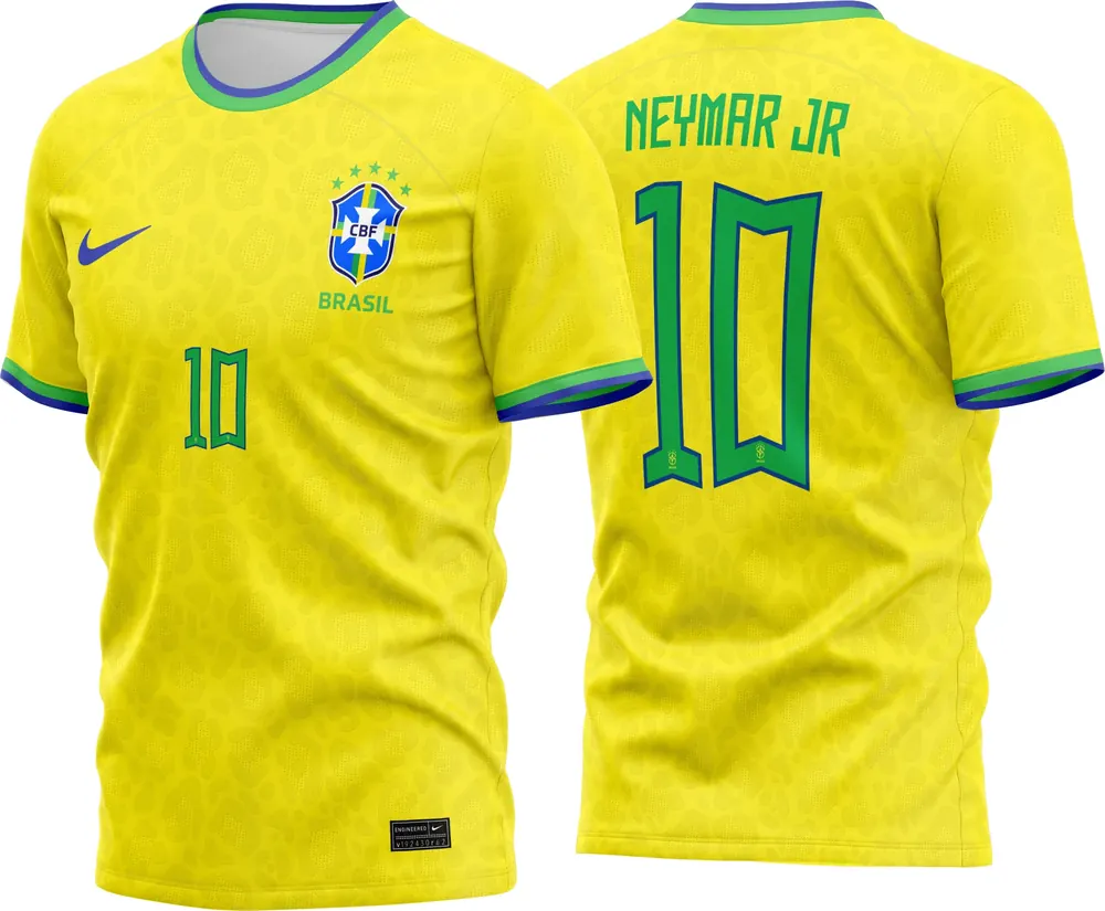 Arte Camisa Brasil Titular 2022-23