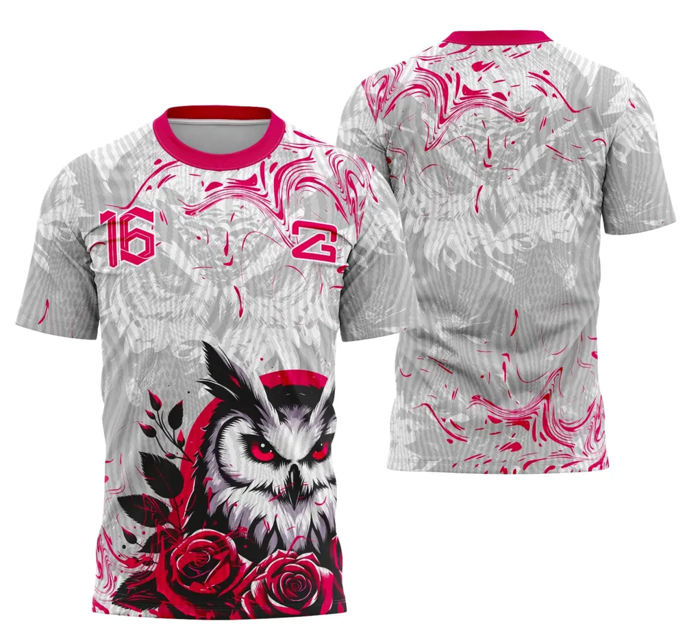 Arte Camisa Buho Coleção Interclasse