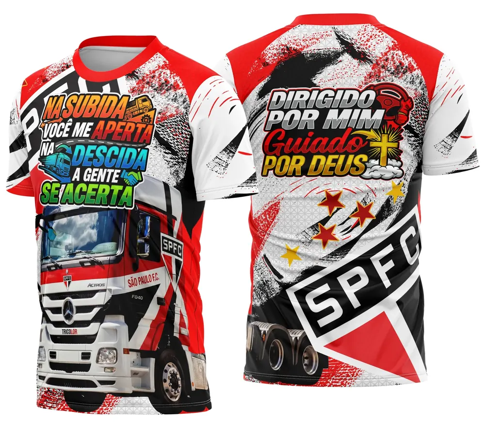 Camisa Caminhoneiro Personalizada São Paulo